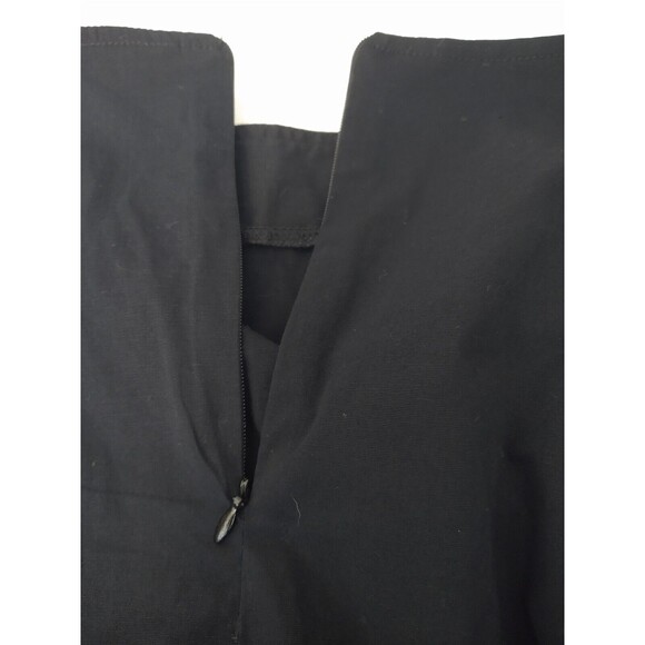 Zero Zero Size Small Black A-line Skirt Sequins Beads Embroidery - Picture 7 of 8